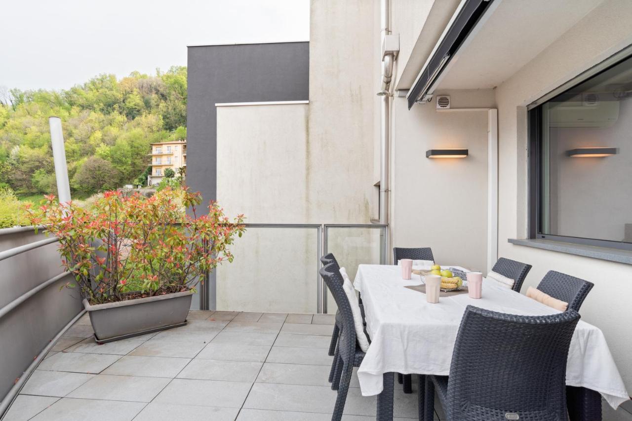 Ferienwohnung La Perla Como Exterior foto